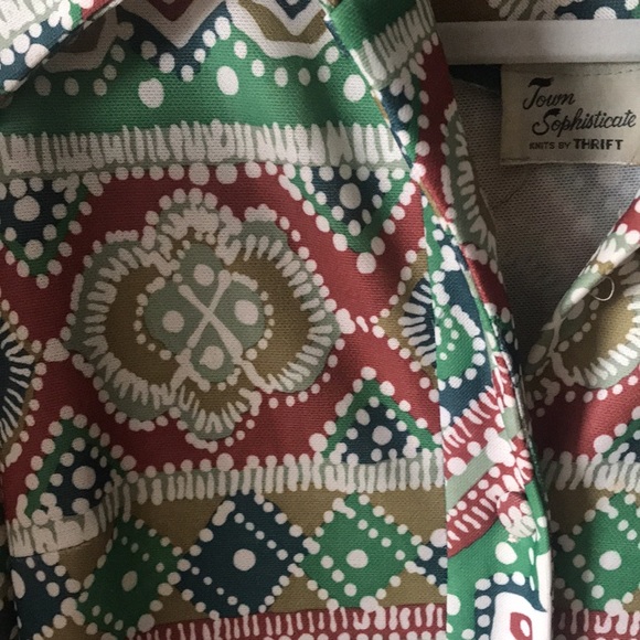 Vintage 70’s Belted Button-up Maxi Dress - Picture 3 of 7